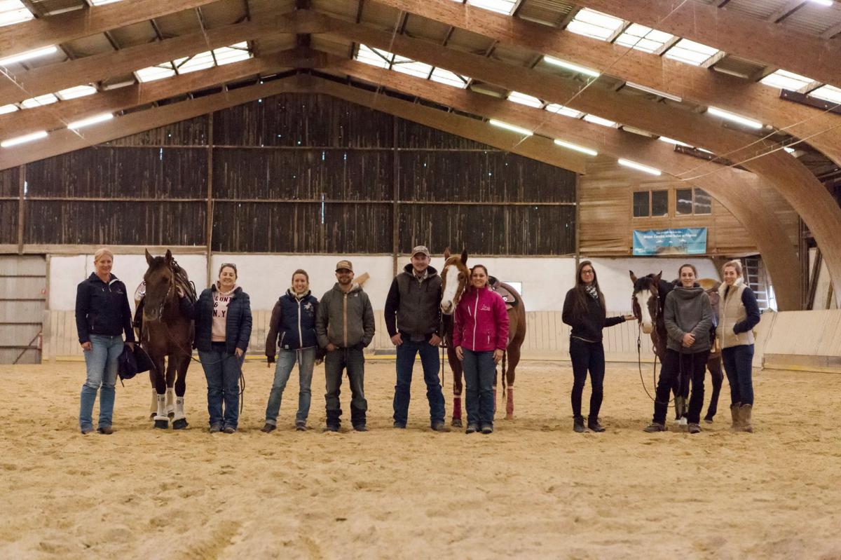 2017 Clinic initiation au Reining