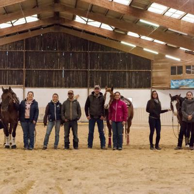 2017 Clinic initiation au Reining
